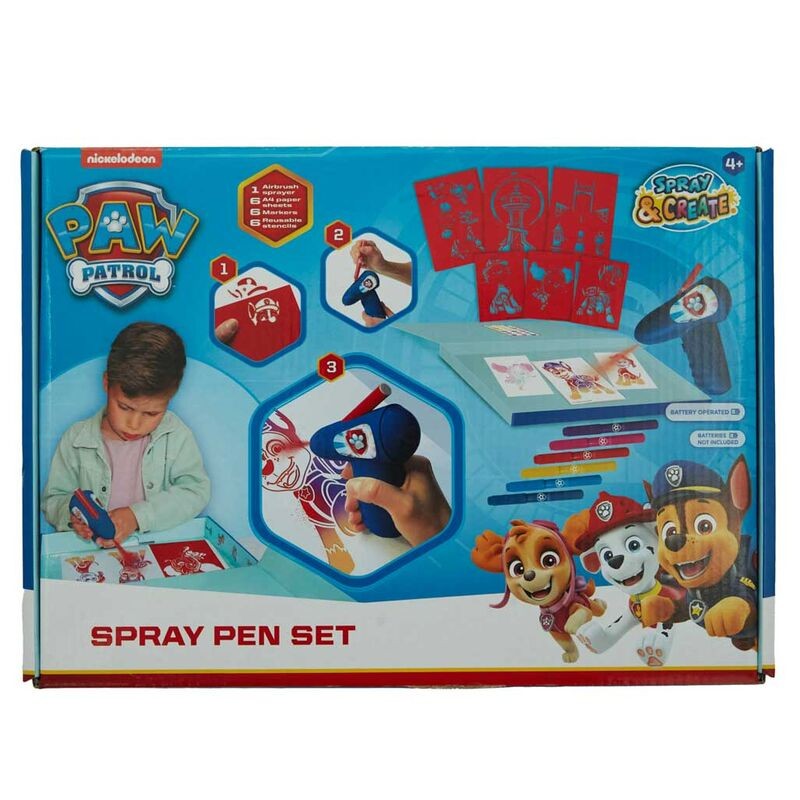 Set aerografo Patrulla Canina Paw Patrol