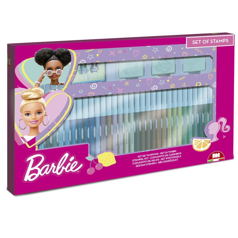 Blister papeleria Barbie 41pzs