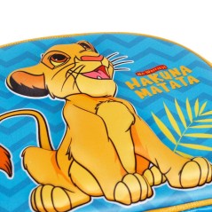 Bolsa portameriendas 3D Hakuna El Rey Leon Disney