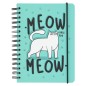 Cuaderno A5 Meow Meow