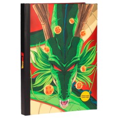 Cuaderno A5 Shenron Dragon Ball luces