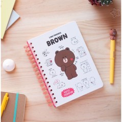 Cuaderno A5 Line Friends