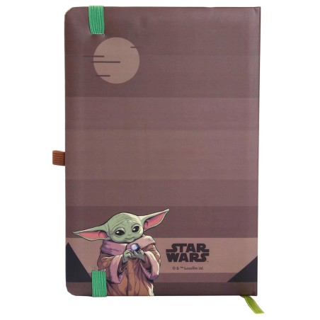 Cuaderno A5 Yoda Mandalorian Star wars