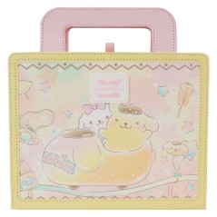 Cuaderno Pompompurin &38 Macarron Carnival Sanrio Loungefly