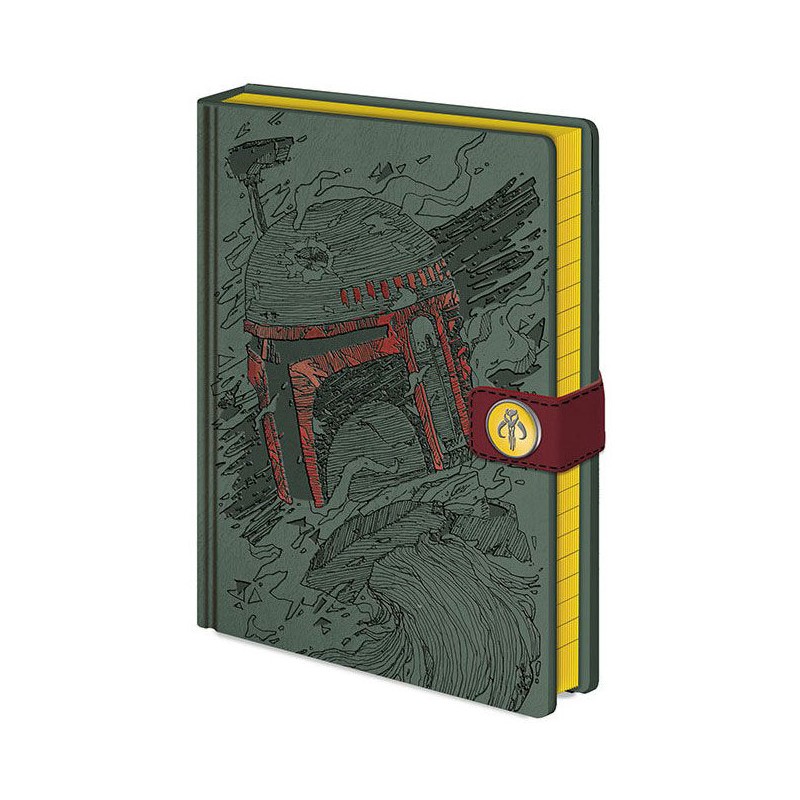 Cuaderno A5 premium Boba Fett Star Wars