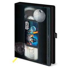 Cuaderno A5 premium VHS Star Wars