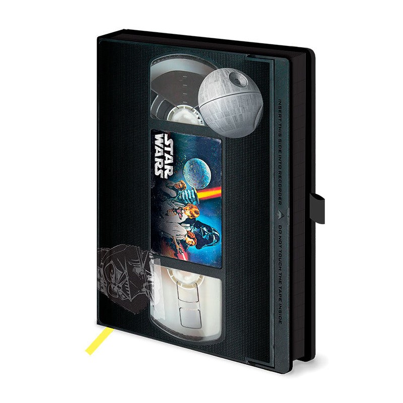 Cuaderno A5 premium VHS Star Wars