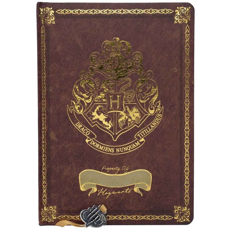 Cuaderno A5 Hogwarts Harry Potter