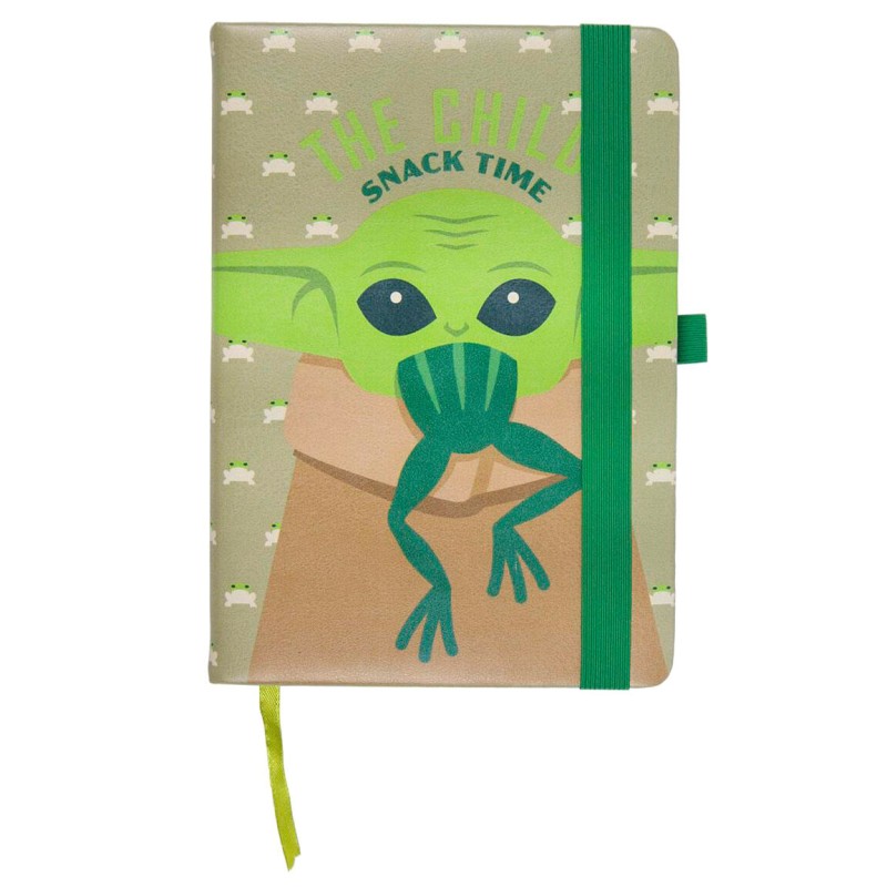 Cuaderno A5 polipiel Yoda Child The Mandalorian Star Wars