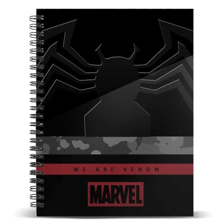 Cuaderno A4 Venom Monster Marvel