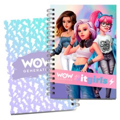 Libreta surtido A5 Wow Generation surtido