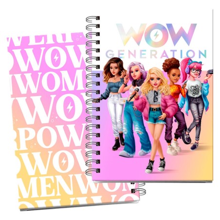 Libreta surtido A5 Wow Generation surtido