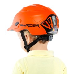 Casco seguridad con luz infantil