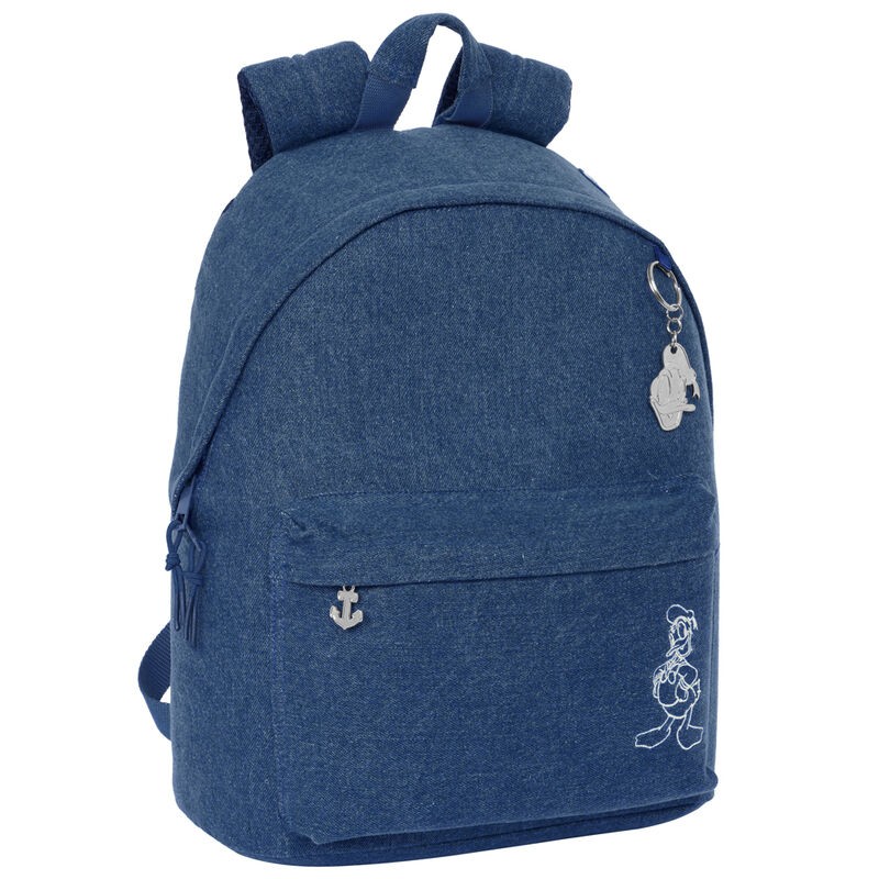 Mochila Denim Pato Donald Disney 41cm