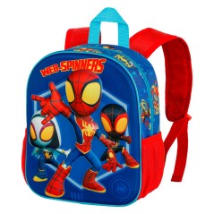 Mochila 3D Spinners Spidey Marvel 31cm