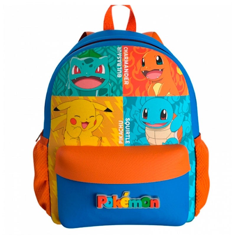 Mochila Starters Pokemon 40cm