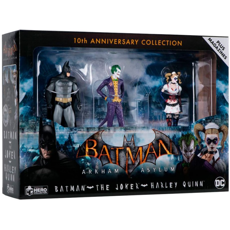 Blister figuras 10th Anniversary Arkham Asylum Batman DC Comics