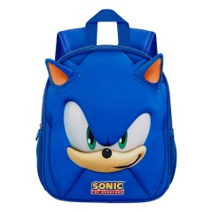 Mochila 3D Face Sonic the Hedgehog 31cm