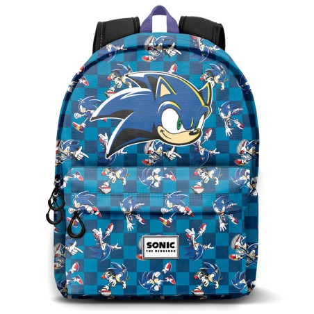 Mochila Plus Action Sonic the Hedgehog 43cm adaptable