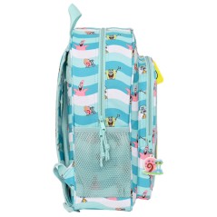 Mochila Stay Positive Bob Esponja 38cm