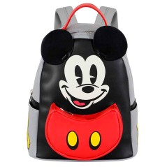 Mochila Heady Face Mickey Disney 29cm