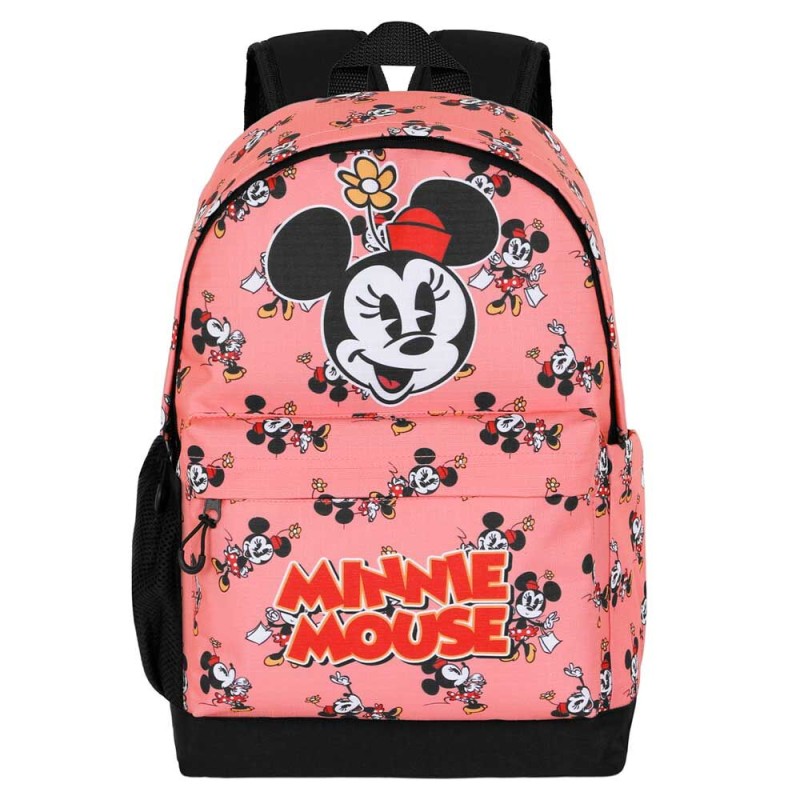 Mochila Plus Aqua Minnie Disney 43cm