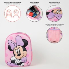 Mochila 3D Minnie Disney 31cm