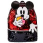 Mochila Donut Mickey Disney lentejuelas 32cm