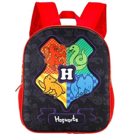 Mochila 3D Hogwarts Harry Potter 31cm