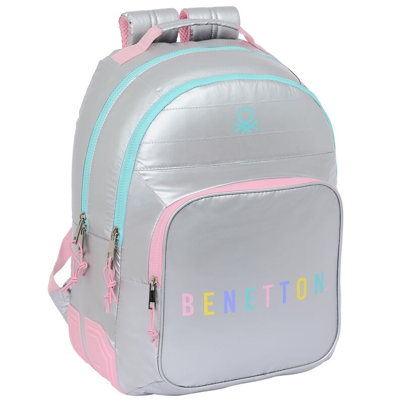 Mochila Silver Benetton 42cm adaptable