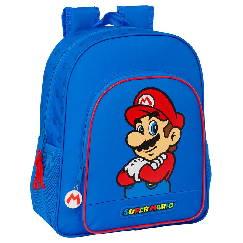 Mochila Play Super Mario Bros 38cm adaptable