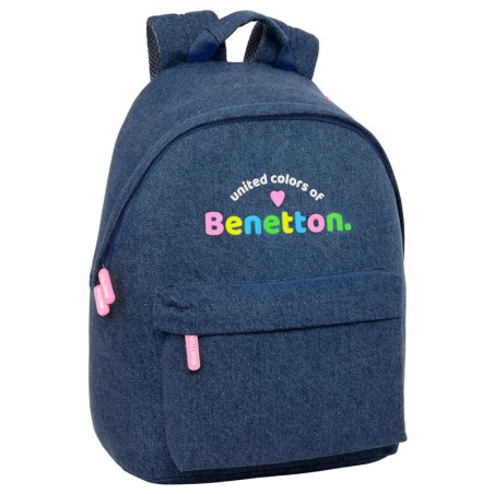 Mochila Denim Benetton 41cm