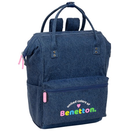 Mochila Denim Benetton 40cm