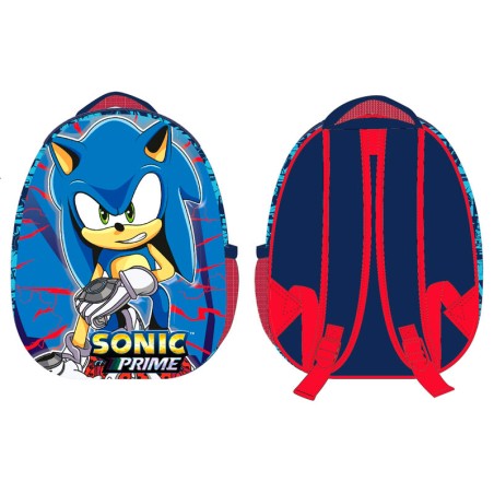 Mochila 3D Eggy Sonic the Hedgehog 35cm