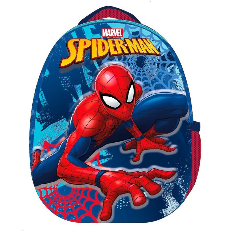 Mochila 3D Eggy Spiderman Marvel 35cm