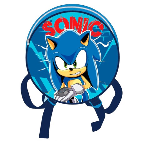 Mochila redonda Sonic the Hedgehog 27cm