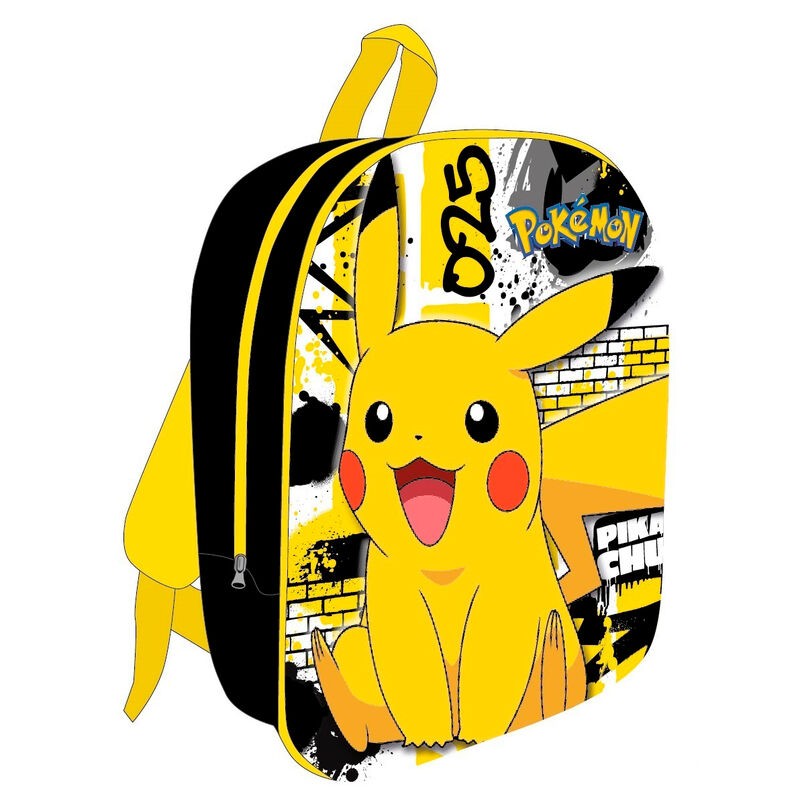 Mochila Happy Pikachu Pokemon 40cm