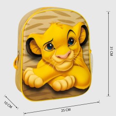 Mochila 3D El Rey Leon Disney 31cm