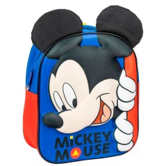 Mochila 3D Mickey Disney 27cm