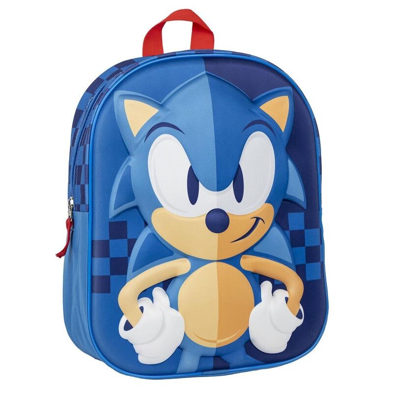 Mochila 3D Sonic the Hedgehog 31cm