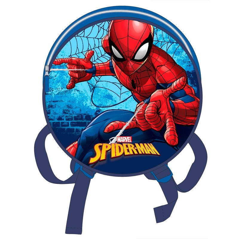 Mochila redonda Spiderman Marvel 27cm