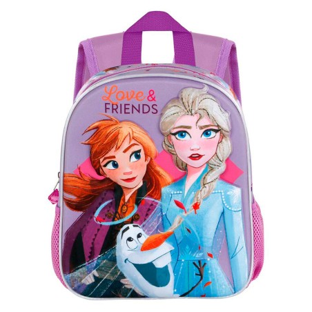 Mochila 3D Friends Frozen 2 Disney 31cm