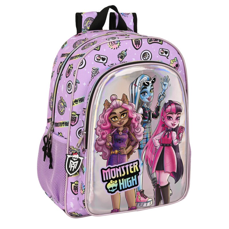 Mochila Best Boos Monster High adaptable 42cm