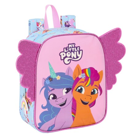 Mochila Wild & Free My Little Pony 27cm adaptable