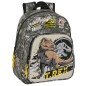 Mochila Warning Jurassic World 33cm adaptable