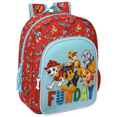 Mochila Funday Patrulla Canina Paw Patrol 34cm adaptable