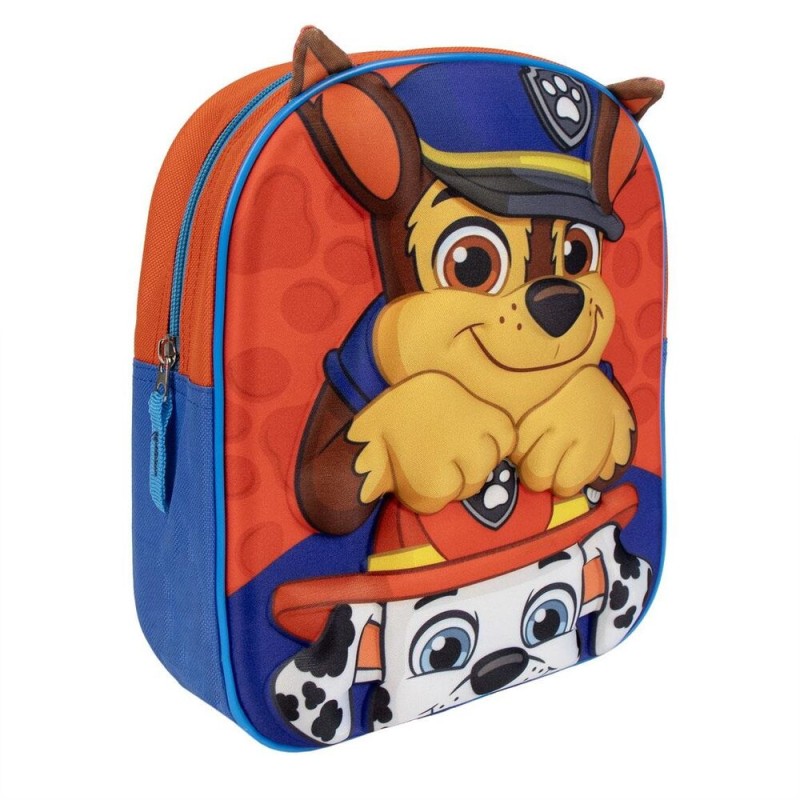 Mochila 3D Patrulla Canina Paw Patrol 27cm