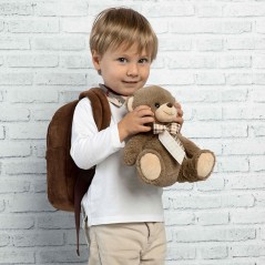 Mochila + peluche Oso Tommy 26cm