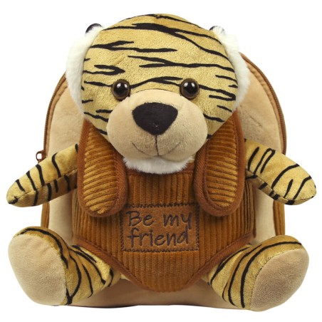 Mochila + peluche Tigre Joe 26cm