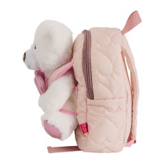 Mochila + peluche oso Teddy 27cm